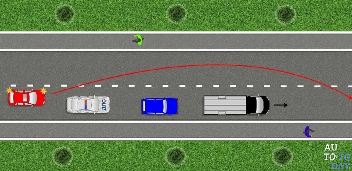Что такое двойной обгон на дороге картинка и штраф