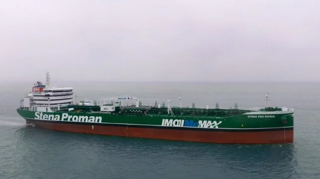 Новый танкер на метанольном топливе / Фото: Stena Bulk и Proman (Stena Proman)