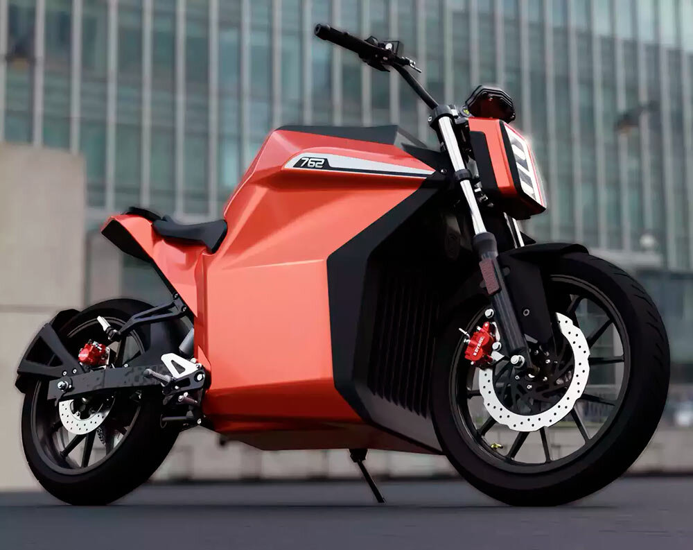 Электромотоцикл RMK e2 Verge Motorcycles