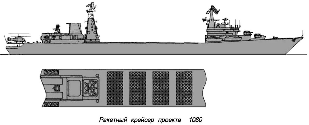 Атомный ракетный крейсер проекта 1293