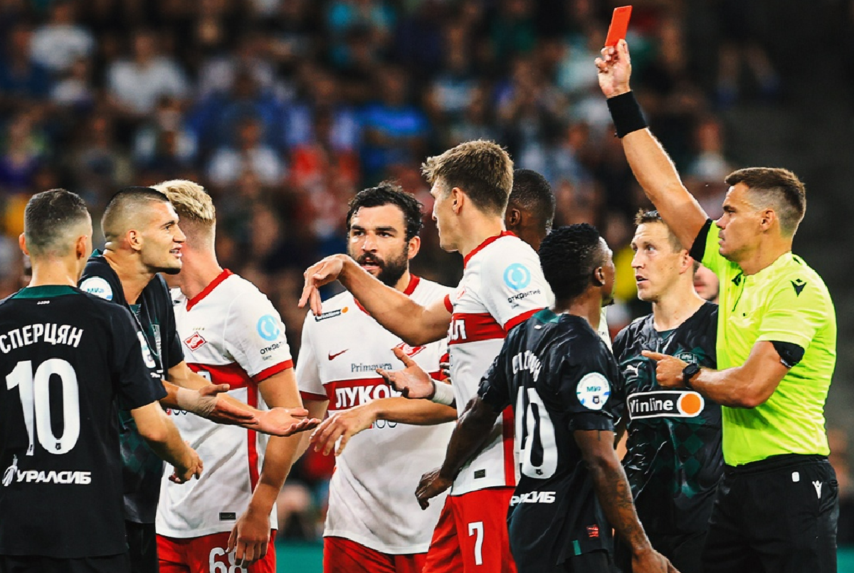 Матч "Краснодар" - "Спартак" получился событийным. Фото: ФК "Спартак"
