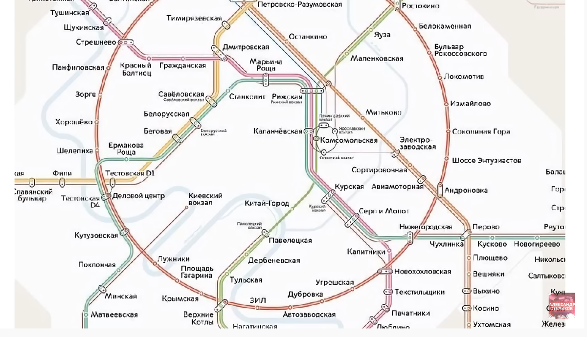 Мцд схема развития на карте москвы до 2025