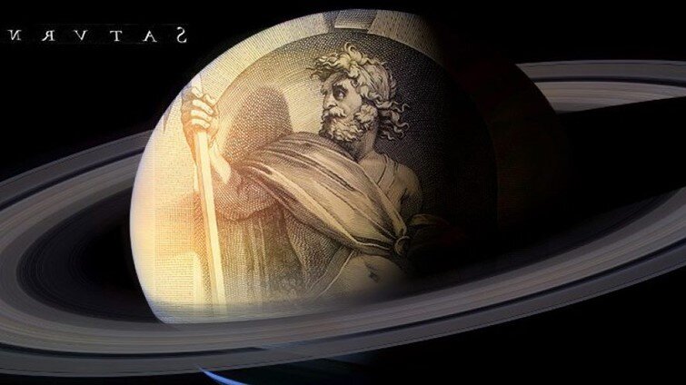 Сатурн - владыка времени и судьбы. Фото в свободном доступе.