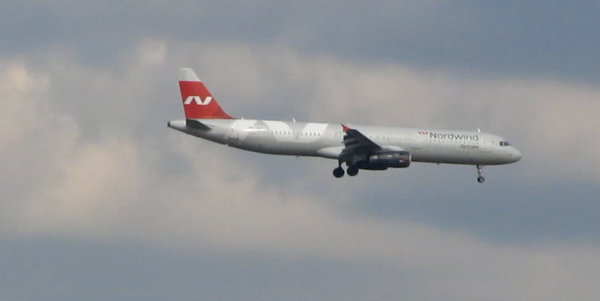 аэробус А-321 авиакомпании Nordwind Airlines