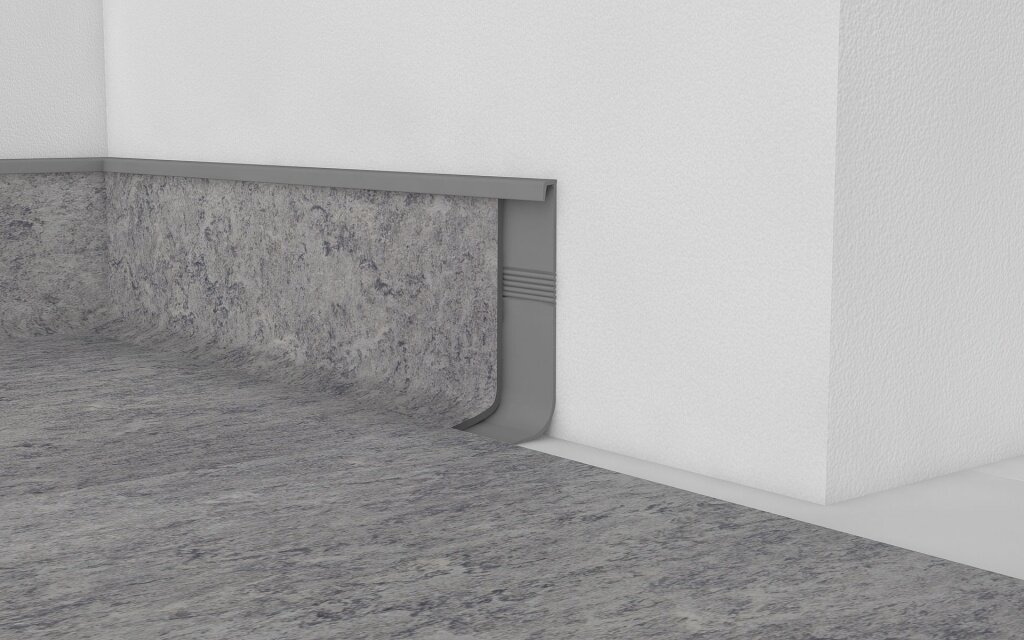 Принцип монтажа пластиковых плинтусов.