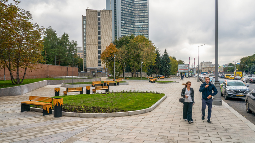    Площадь ДНР в Москве © Департамент жилищно-коммунального хозяйства и благоустройства города Москвы