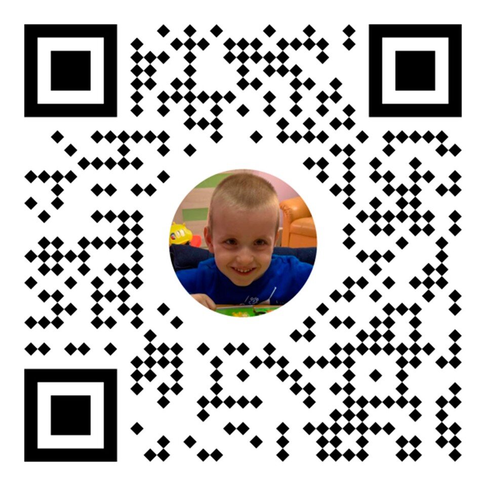     QR-код для перечисления помощи Артему.