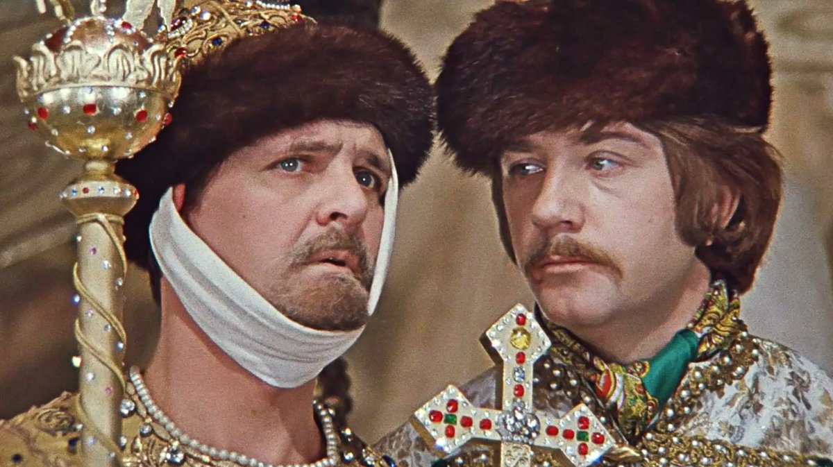 Кадр из фильма Леонида Гайдая "Иван Васильевич меняет профессию"