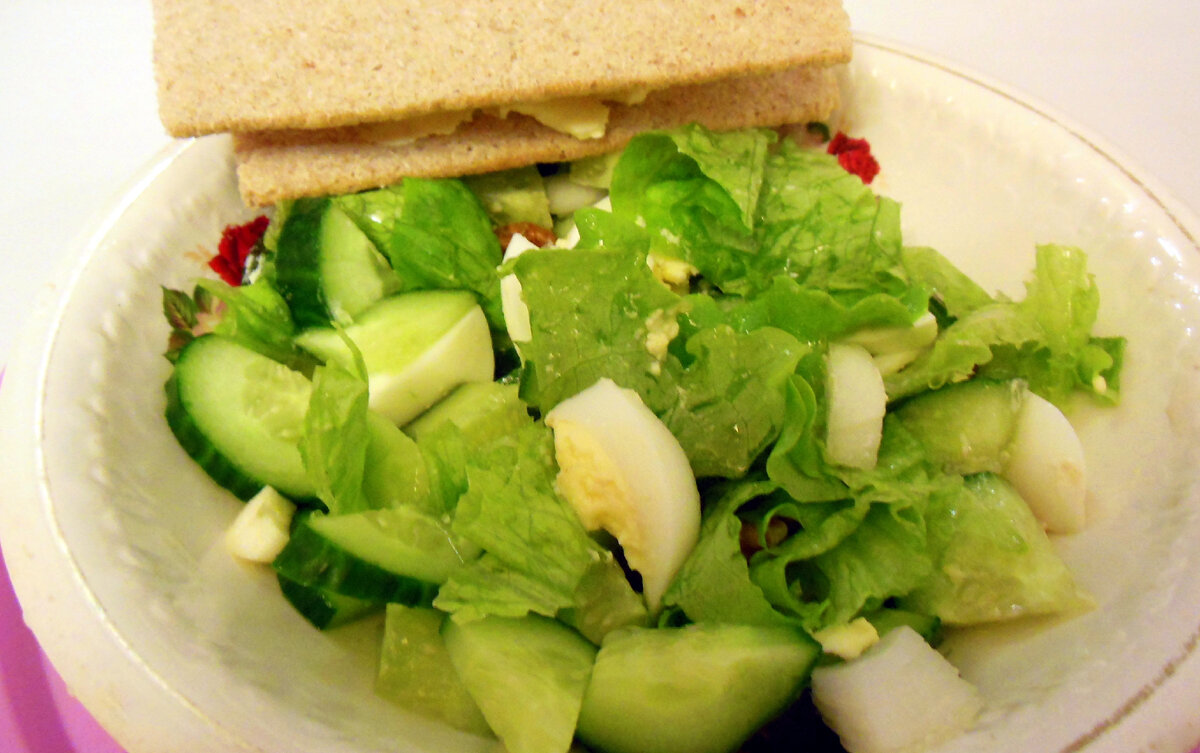 Мой сегодняшний салат