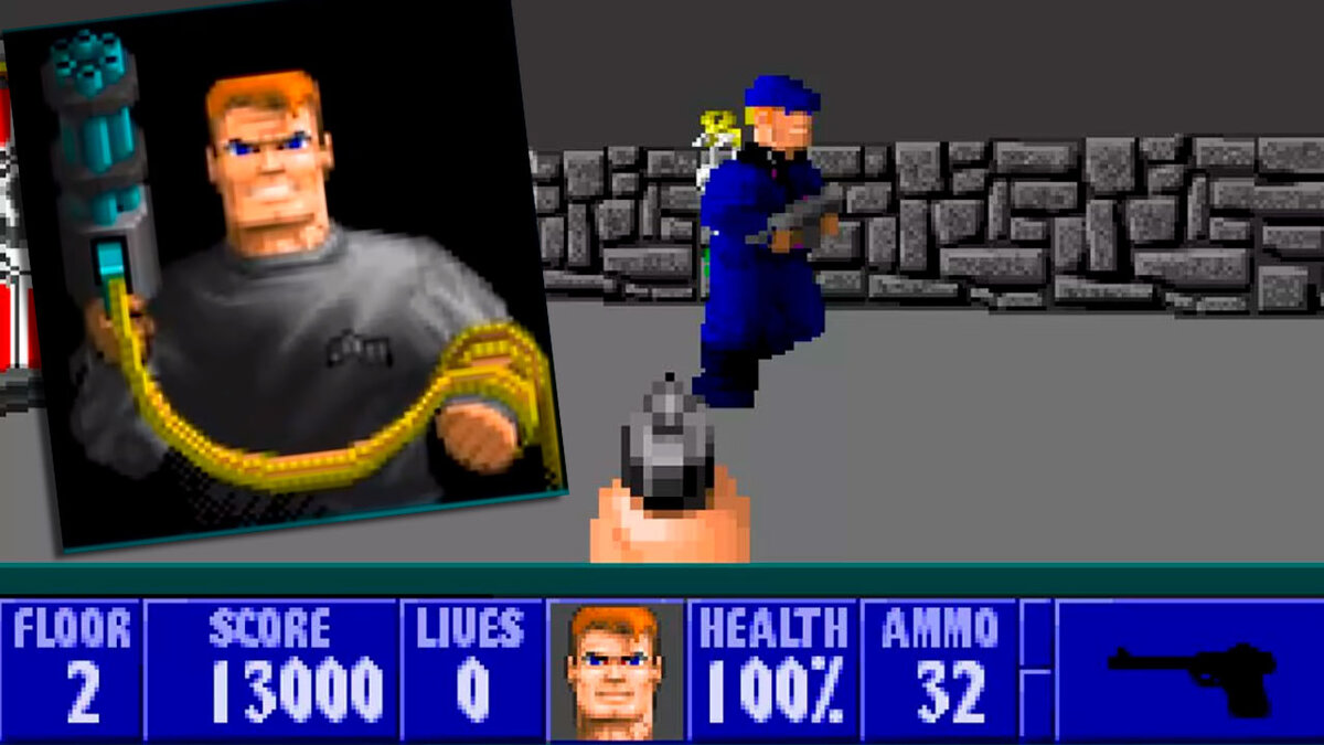 Wolfenstein 3D: Ностальгический обзор, история создания, сюжет, интересные  факты | Ретрогеймер (Дитя 90-х) | Дзен