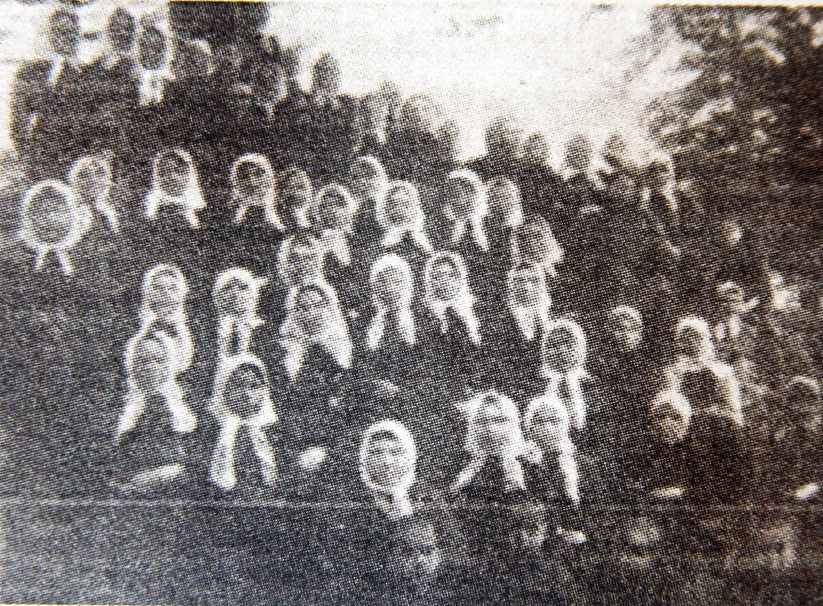 На фото: В Чемальской женской общине, 1914 год