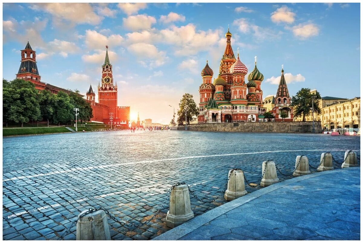 Красная Площадь. Кремль. Собор Василия Блаженного