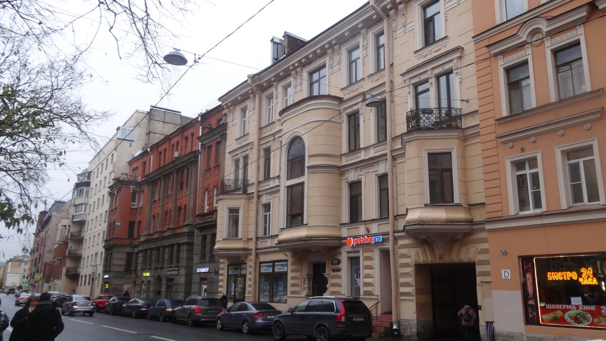 Доходный дом И.Л. Львова улица Большая Зеленина дом №3 город Санкт-Петербург