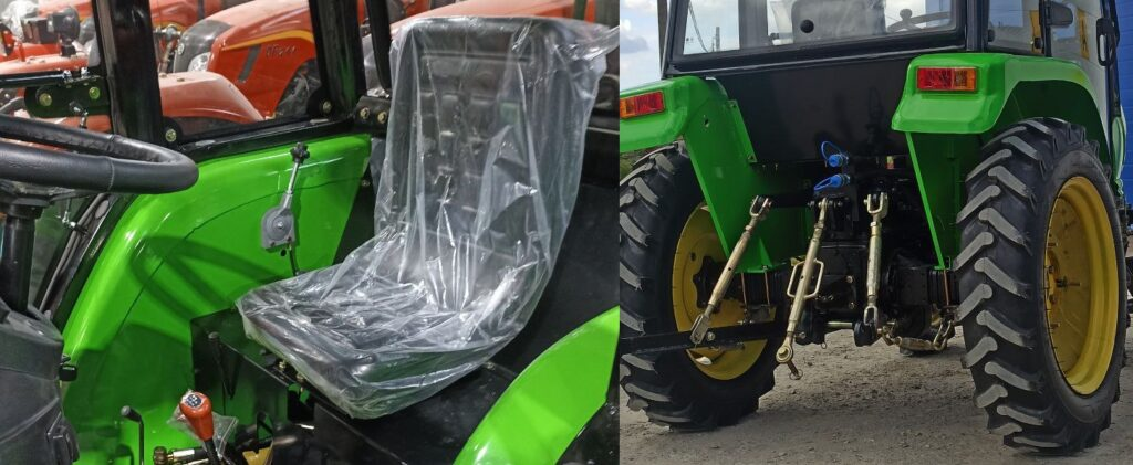 Обзор на минитрактор Рустрак Р-244С с кабиной