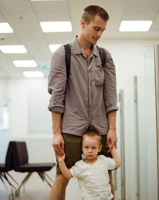     Актер вместе с сыном Олегом фото: соцсети