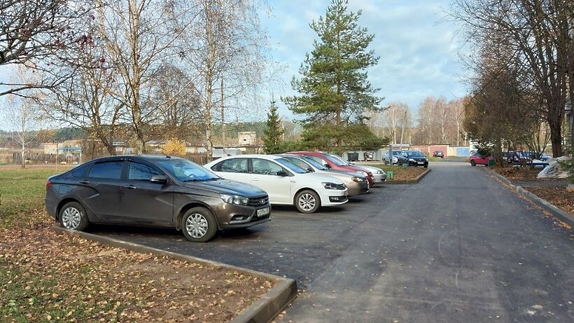    Двор в Наро-Фоминском г.о. после благоустройства © Пресс-служба администрации Наро-Фоминского городского округа