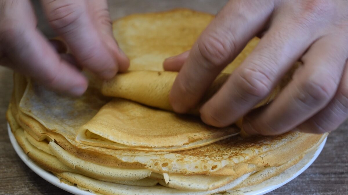 Самый удачный рецепт блинчиков на кефире и молоке. Вкуснее я никогда не  пробовал | Щи да Каша | Дзен