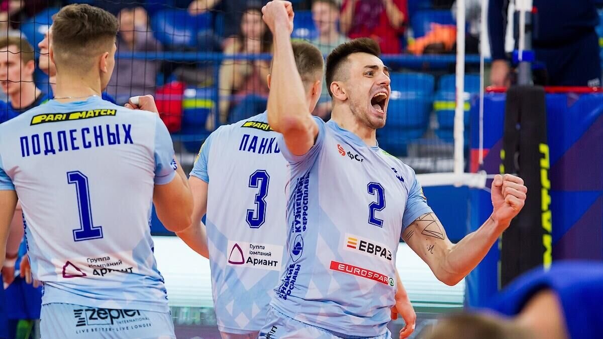    Волейболисты московского "Динамо"© Фото : Страница ВК "Динамо" (Москва) Вконтакте