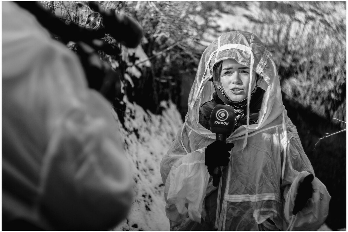 Фото: Денис Григорюк. Линия обороны в районе посёлка Ясное, ДНР