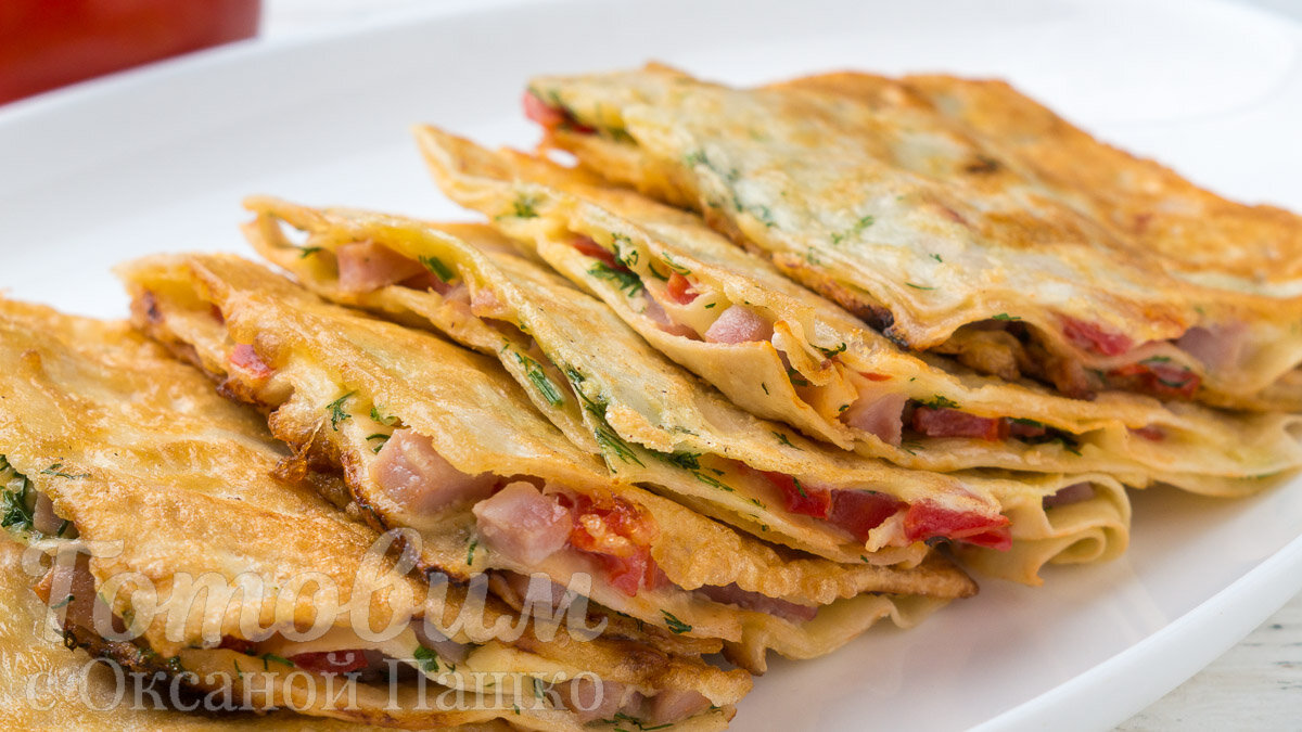 Закуска из лаваша