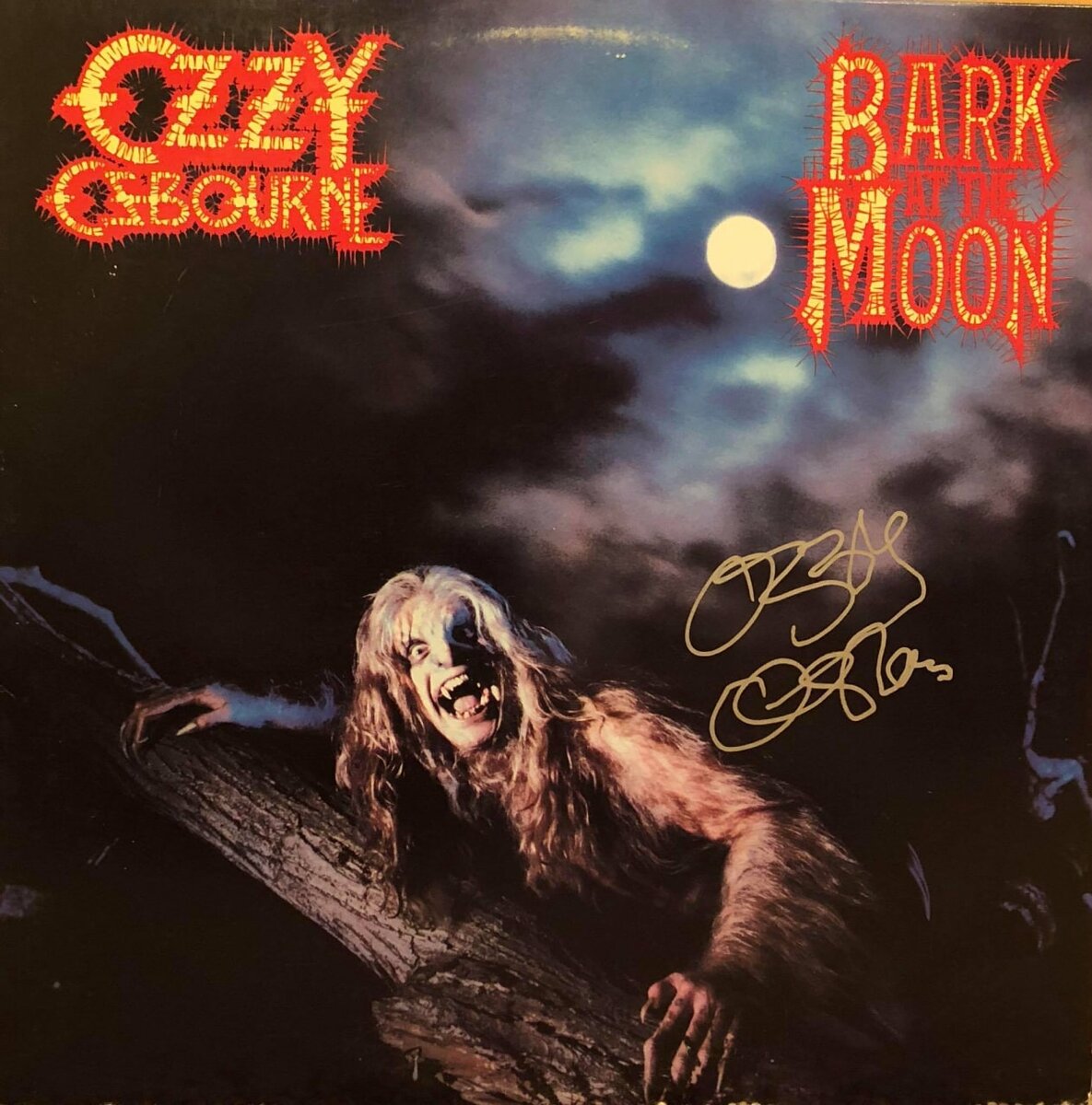 Ozzy osbourne bark at the moon