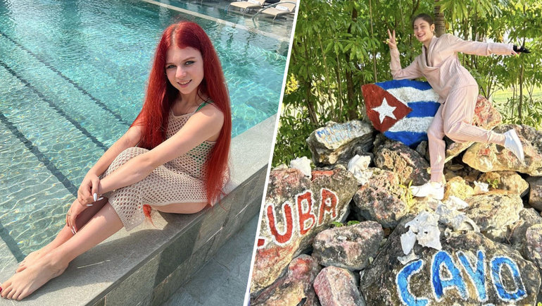    Александра Трусова и Алена Косторная.