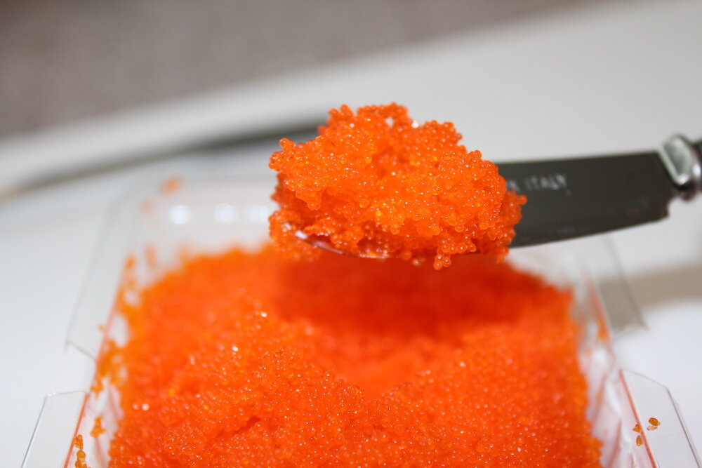 масаго чья. масаго араре. икра (оранж)масаго. икра масаго тесей оранжевая. гункан с икрой масаго.