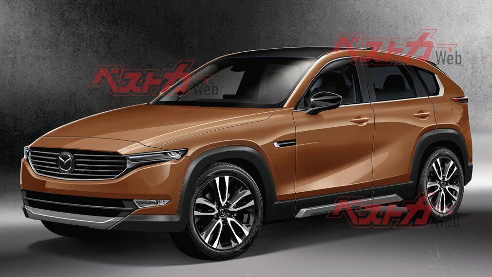 рендер Mazda CX-5 нового поколения, фото: BestCarWeb