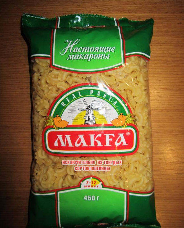 Макфа сорт макарон