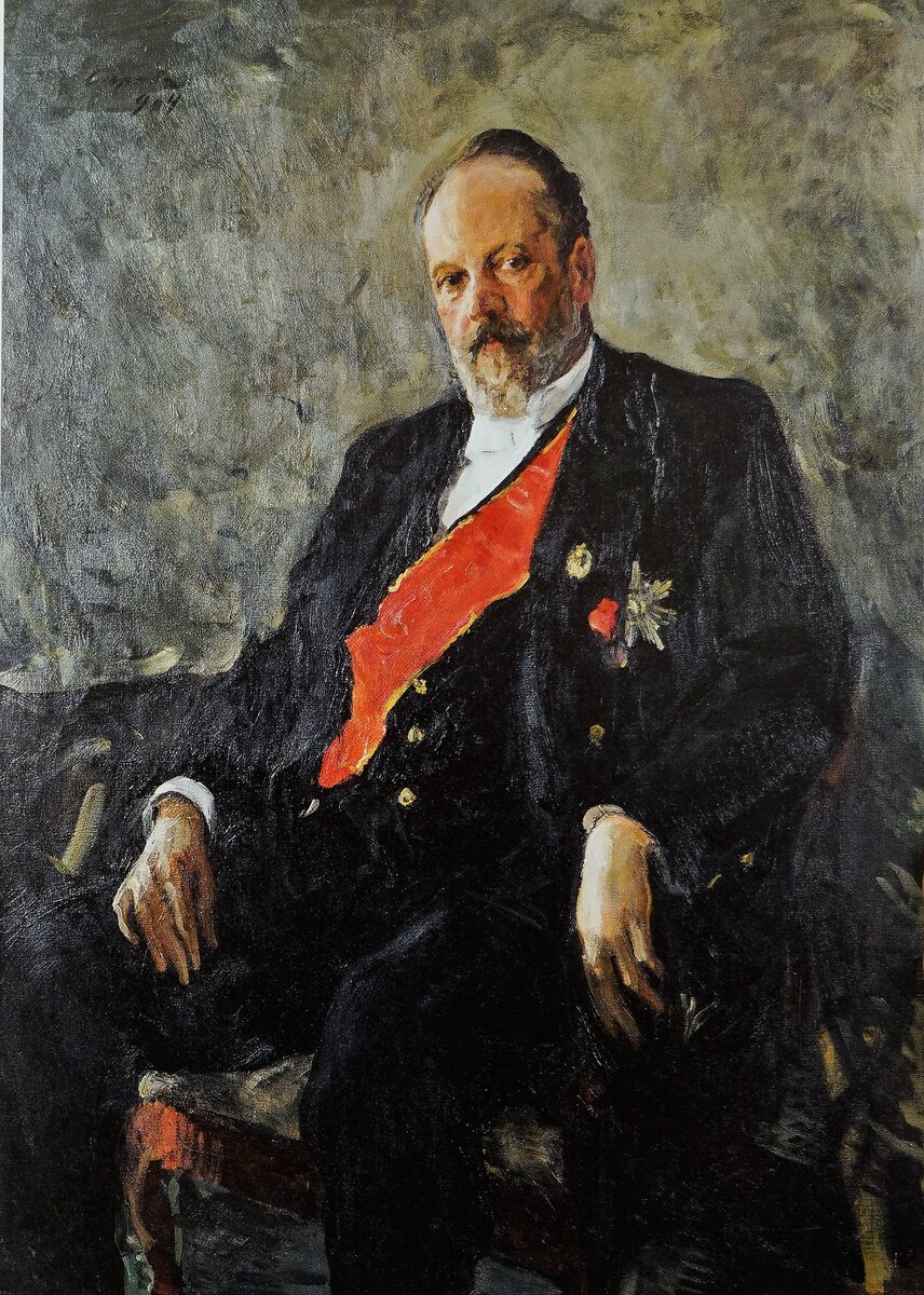 В.А.Серов (1865-1911).Портрет С.Ю.Витте.1904.Художественный музей Мальме, Швеция.