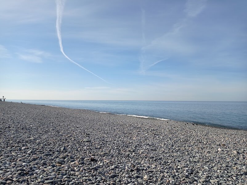 спокойное зимнее море