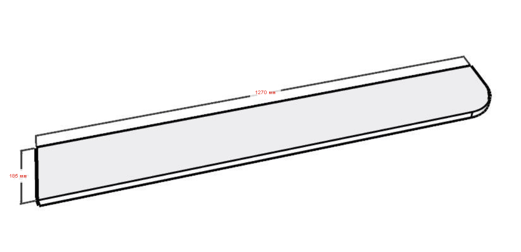 Боковая стенка вертикальной грядки