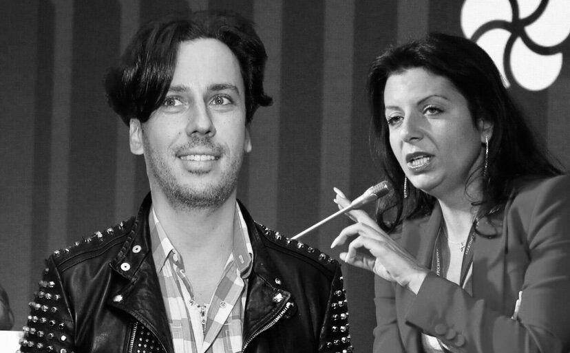 Максим Галкин и Маргарита Симоньян