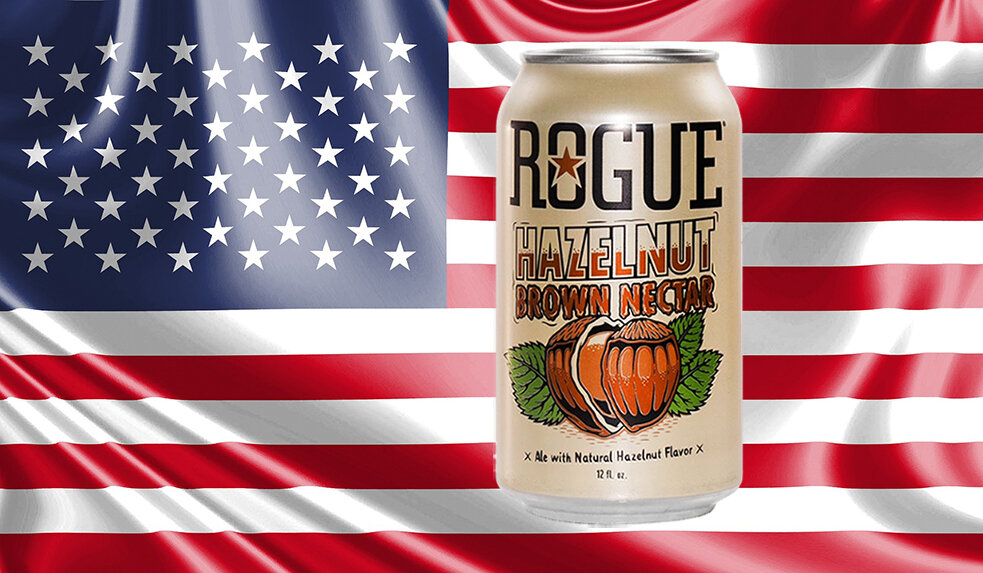 «Hazelnut Brown Nectar» от пивоварни «Rogue Ales»