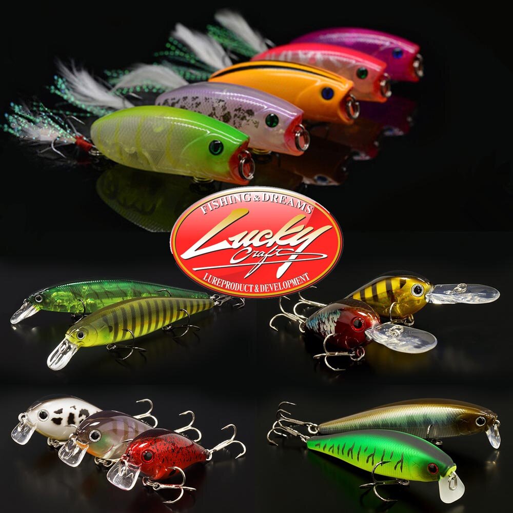 Воблеры Lucky Craft (небольшой обзор)