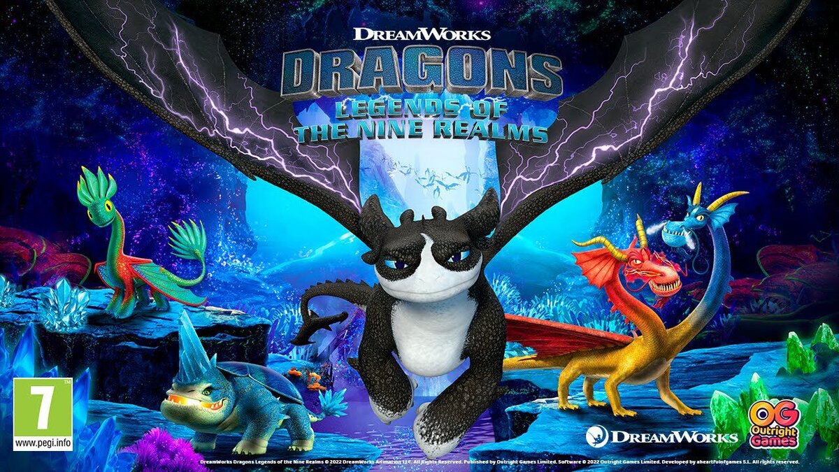 Игра DreamWorks Драконы: Легенды Девяти Королевств (DreamWorks Dragons: Legends of The Nine Realms)!