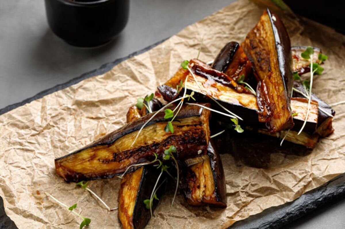 Berenjena al horno saludable