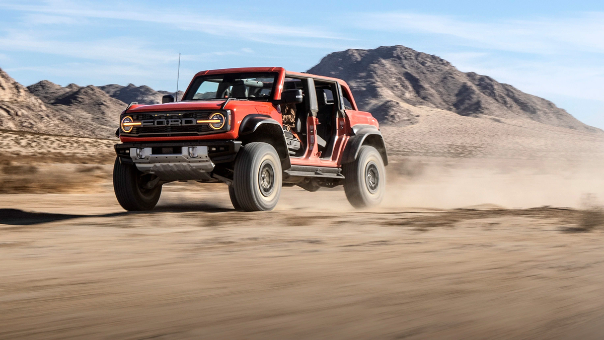 Ford Bronco Raptor Rugged Desert