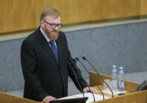    Депутат Госдумы РФ Виталий Милонов, Russian State Duma Photo Service / globallookpress.com