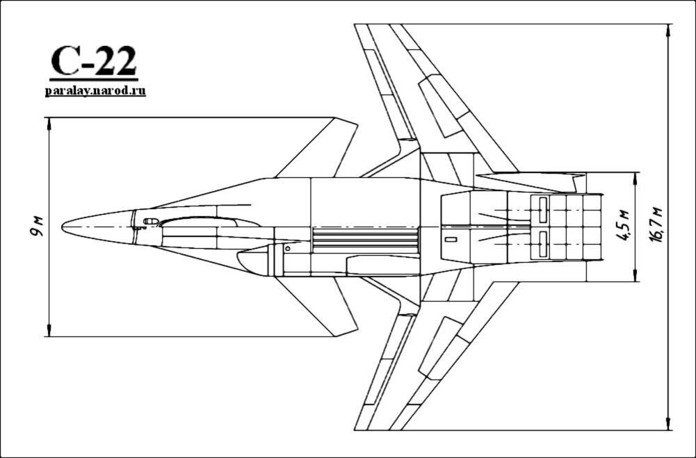 Су 47 чертеж