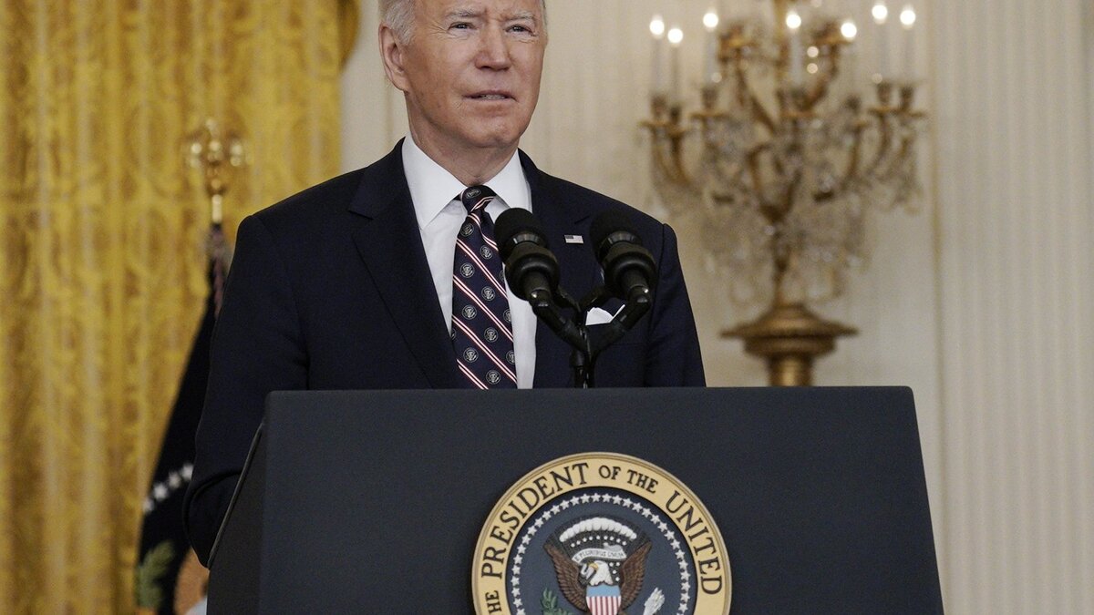    Заявление Джо Байдена по ситуации на Украине© РИА Новости . Стрингер