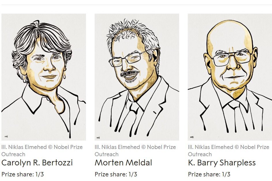     Нобелевская премия по химии присуждена за новые методы в фармацевтике