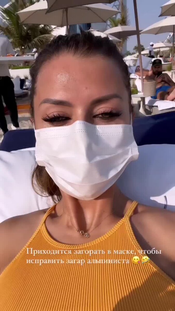    Виктория Боня на пляже в Дубае Видео: Инстаграм (запрещен в РФ) Виктории Бони