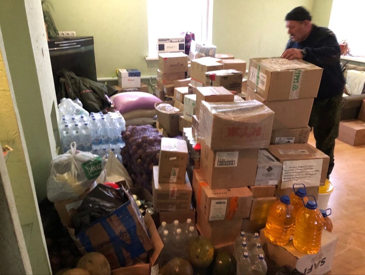    Казаки Оренбуржья отправили гуманитарный груз добровольцам батальона «Ермак» Андрей Севостьянов