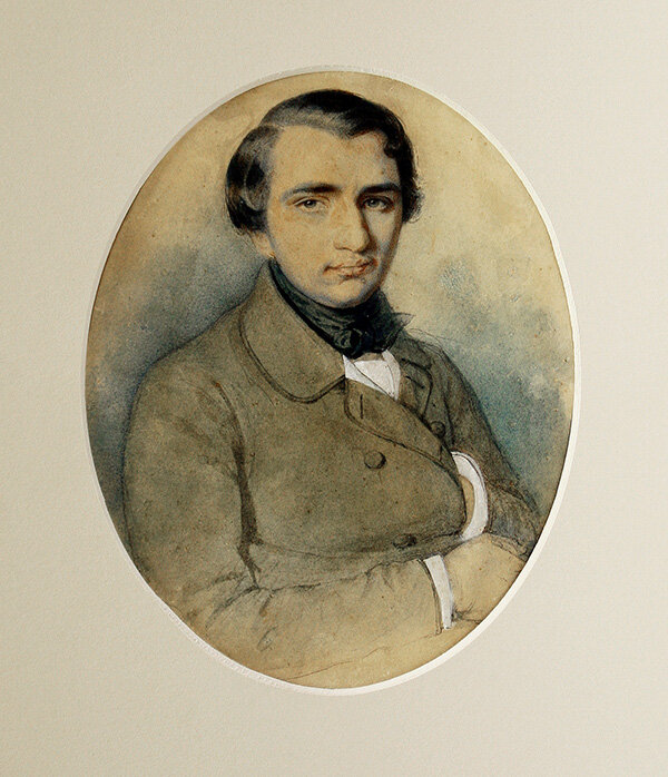 К.А.Горбунков. Тургенев в молодости. 1838 г.