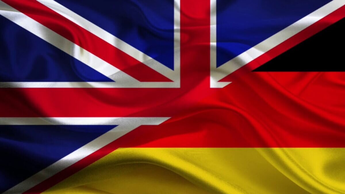 Флаг Великобритании Германии