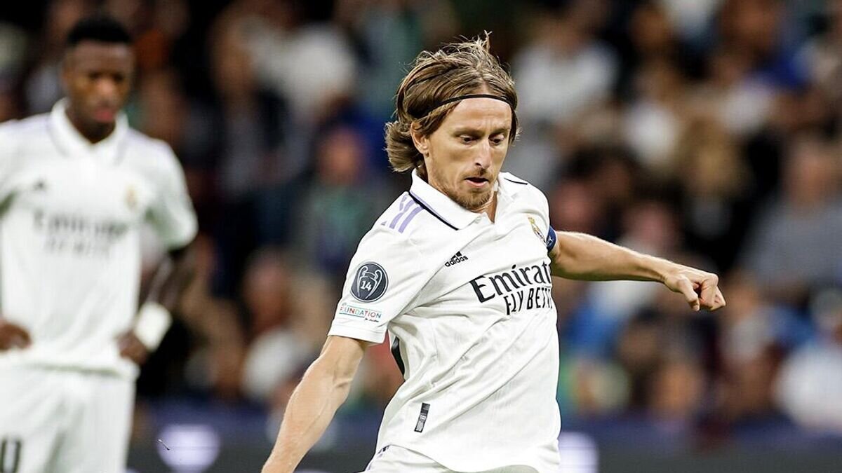    Полузащитник мадридского "Реала" Лука Модрич© пресс-служба клуба "Реал Мадрид"