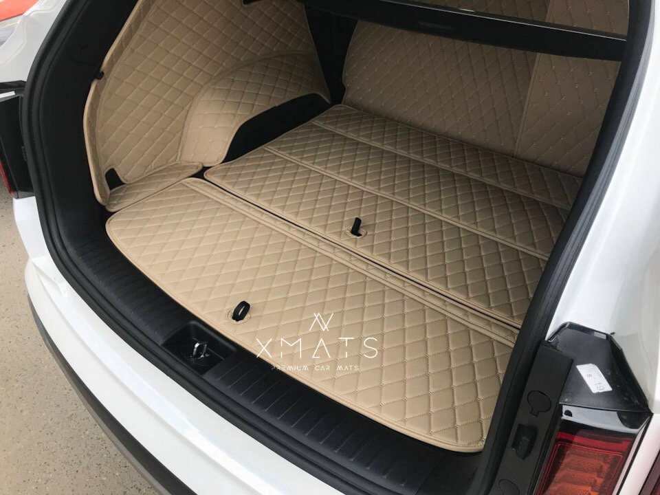 3D коврики из экокожи на KIA Sorento 4