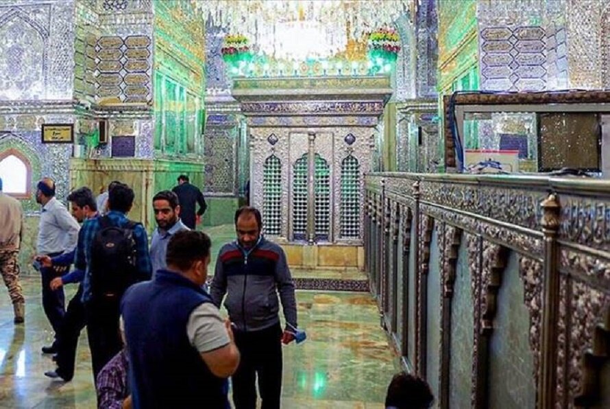Мавзолей Шах-Чераг в иранском городе Шираз