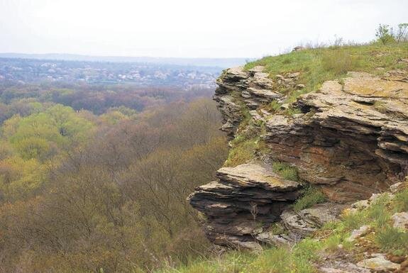    Скалы Донецкого кряжа